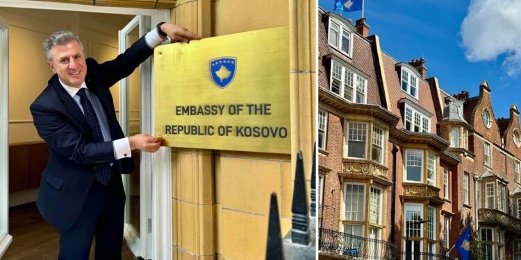 Kosova hap selinë e përhershme të Ambasadës në Londër