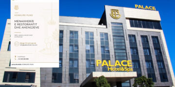 Palace Hotel & SPA hap konkurs për menaxher/e të restorantit dhe ahengjeve