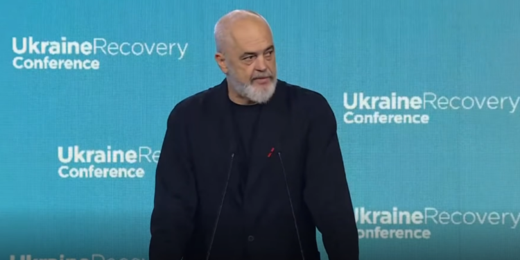 Rindërtimi i Ukrainës, Rama në konferencë: Ukraina po rindërton guximin e Europës
