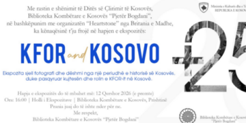 Biblioteka Kombëtare e Kosovës hap ekspozitën “KFOR and Kosova +25” për Ditën e Çlirimit