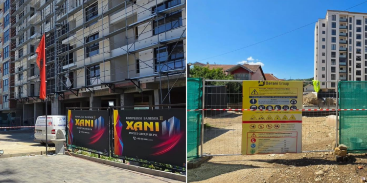Inspekcioni i Mitrovicës ndalon punimet në dy objekte banesore: “Nuk iu përmbajten lejes ndërtimore”