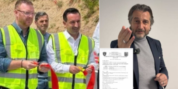 Rama e bën për ‘pesë pare’ Bashën: Preu shiritin e një rruge lokale që është projekt i Komunës, ja kontrata