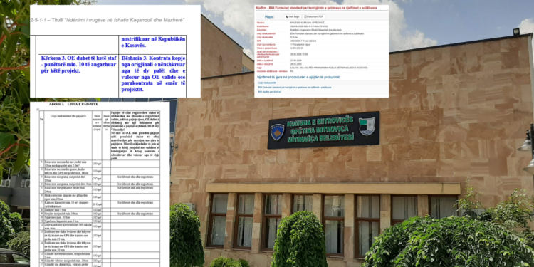 69 makineri për 10 punëtorë: Dyshime se tenderi 3 milionësh i Komunës së Mitrovicës është kurdisur për Dios Bes dhe Eurokos Holding
