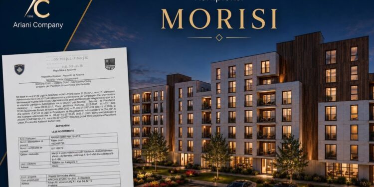 Gjiganti ‘Ariani Company’ s’ka të ndalur, pajiset me leje ndërtimore për kompleksin e ri banesor edhe në Obiliq
