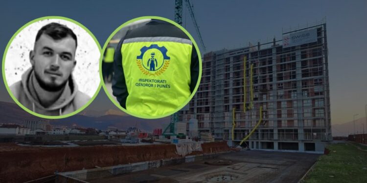 Vdekja tragjike e rreth 25-vjeçarit në vendin e punës, Inspektorati i Punës identifikon parregullsitë për secilën kompani përgjegjëse