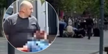 Pamje dramatike nga Podujeva – i dyshuari në skenën e krimit, ndërhyn me armë polici civil