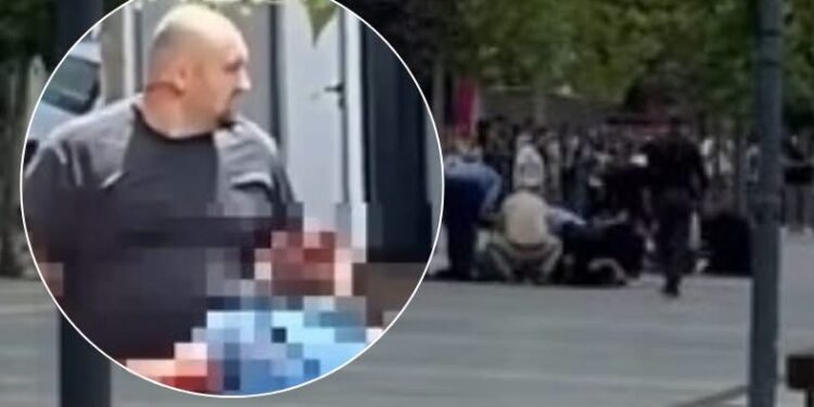 Pamje dramatike nga Podujeva – i dyshuari në skenën e krimit, ndërhyn me armë polici civil
