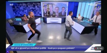 Ndërpritet emisioni, analisti i vërsulet Nexhmedin Spahiut