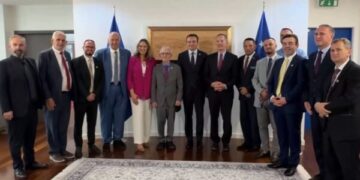 Kurti takon delegacionin e iniciativës ‘‘America250’’: Biseduam për bashkëpunimin në energji, mbrojtje e siguri