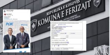 Axha i asamblistit të PDK-së në Ferizaj fiton tender nga komuna për pastrimin e veturave zyrtare