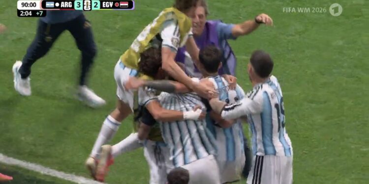 ENZOOOOOOOOO! Argjentina në epërsi ndaj Egjiptit