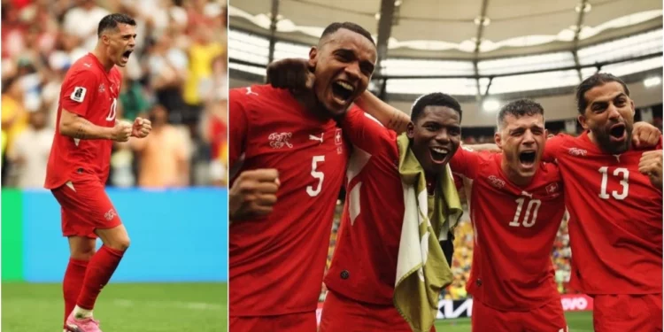“Ëndrra është ende gjallë”, Granit Xhaka reagon në rrjetet sociale pas kualifikimit në çerekfinale të Kupës së Botës