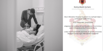 U bënë prindër të një djali, reagon Princ Leka: Princesha Blerta dhe Princ Aleksandri gëzojnë shëndet të plotë