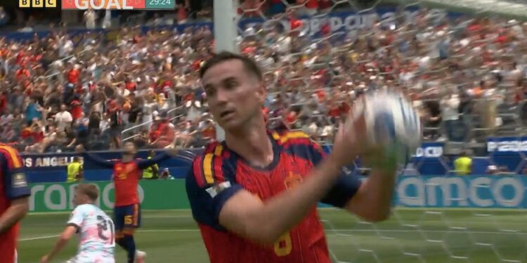 GOOOL: Spanja shënon ndaj Belgjikës, Ruiz e dërgon topin në rrjetë