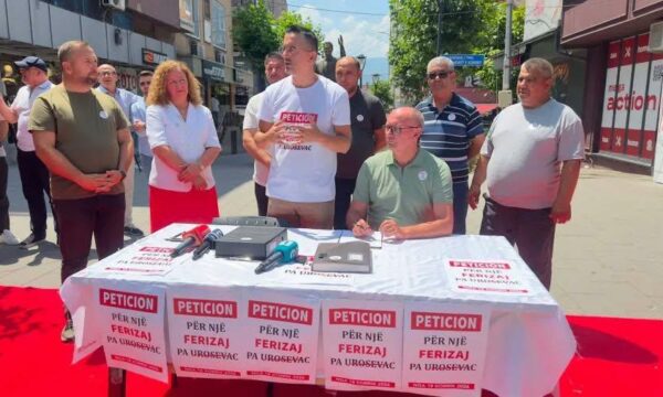 Nis mbledhja e nënshkrimeve për heqjen e “Urosevac” nga emri i komunës së Ferizajt