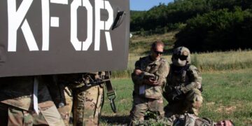 Reagim ndaj rrëzimit të avionit, KFOR stërvitet në afërsi të Bondsteel-it