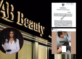 “AB Beauty” e Agnesa Behlulit zbulohet duke aplikuar palicencë shërbime invazive për Botox dhe fillerë, gjobitet vetëm 2 mijë euro