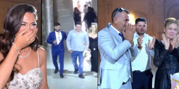 Videoja që po pushton internetin! Reagimi i nuses kosovare pas surprizës së vëllait!