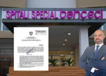 “Pa biokimist, pa mbikëqyrje, me analiza jashtë spitalit”: Inspektorati gjobit simbolikisht spitalin “Bahceci” për parregullsi të shumta