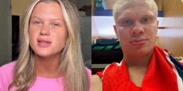 U bë virale me 27 milionë shikime: Interneti gjen “motrën binjake” të futbollistit Haaland