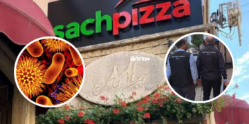 Baktere në sos të bardhë dhe vezë të dyshimta- Çka gjeti AUV’i gjatë inspektimit që iu bë “Sach Pizza” pas rasteve të helmimit?