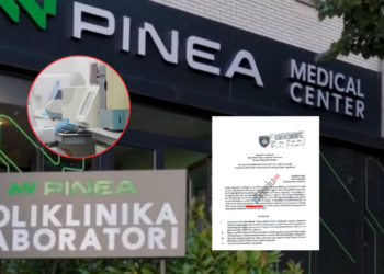 Kryente analiza molekulare pa licencë dhe kishte staf të palicencuar – gjobitet “Pinea Medical Center Healthcare”