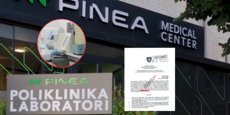 Kryente analiza molekulare pa licencë dhe kishte staf të palicencuar – gjobitet “Pinea Medical Center Healthcare”