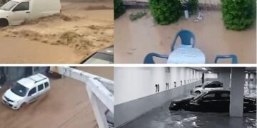 Reshjet e shiut shkaktojnë përmbytje të mëdha në Rahovec