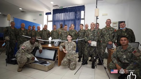 Shqiptarja që u bë komandante në Gardën Kombëtare të SHBA-së