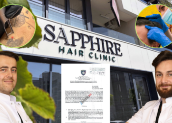 Skandal: “Sapphire Med” e turqve Kaya dhe Goç u kap me staf të palicencuar për mbjellje flokësh dhe shërbime të palicencuara