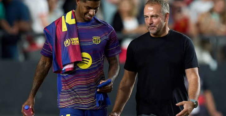 Pak ditë pasi u largua nga Barcelona, Flick e “çon në qiell” Rashfordin