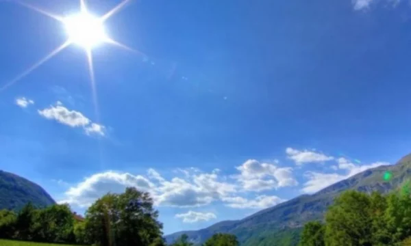 Fundjava kryesisht me diell, IMHK: Temperaturat pritet të arrijnë deri në 33 gradë