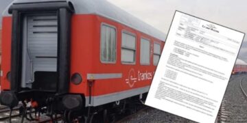 Trainkos: Vagonët u dërguan për riparim në Serbi nga kompania vendore fituese e tenderit