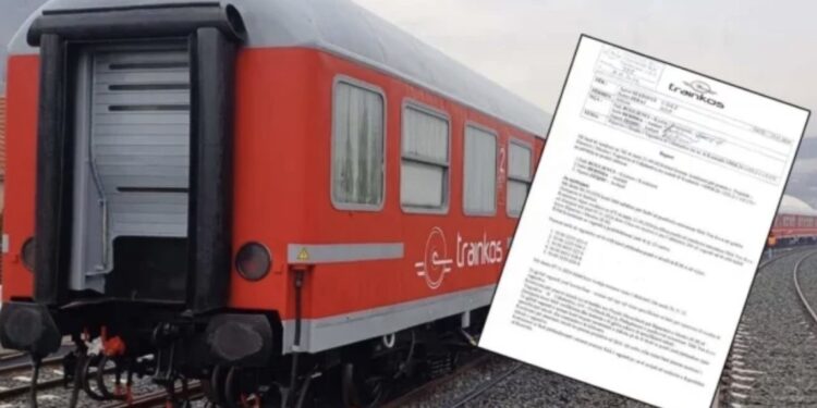 Trainkos: Vagonët u dërguan për riparim në Serbi nga kompania vendore fituese e tenderit