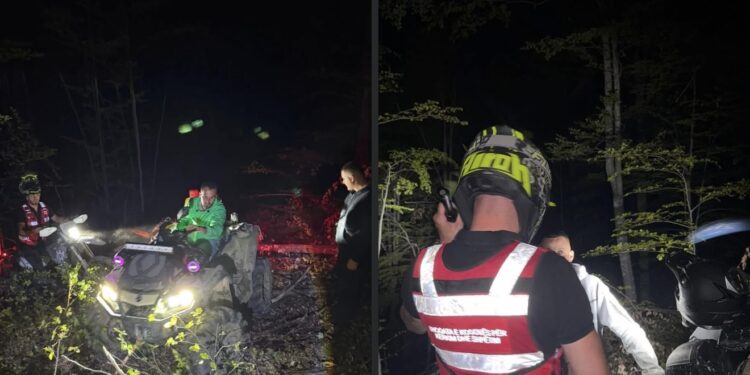 Pas disa orësh kërkimi, gjenden të sigurt dy motoristët e humbur në Jezercë