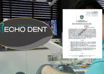 Skandal në poliklinikën “Echo Dent”: Shërbime estetike pa licencë, staf i palicencuar dhe shiringa me gjak në mbeturina – gjobitet 8 mijë euro