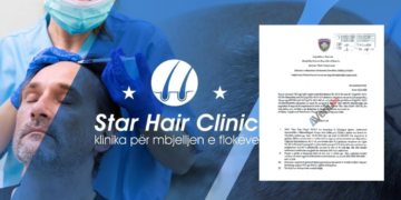 “Star Hair Clinic” ofronte shërbime shëndetësore të palicencuara dhe punonte me staf të palicencuar, gjobitet vetëm me 2 mijë euro