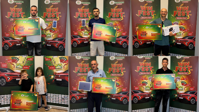 Emona Center vazhdon të japë shpërblime të shumta për klientët – WinFEST vazhdon