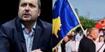 Latifi për protestën në Vushtrri: Injoranca në aksion, kundërshtojnë kishën duke tundur flamurin e Kastriotit