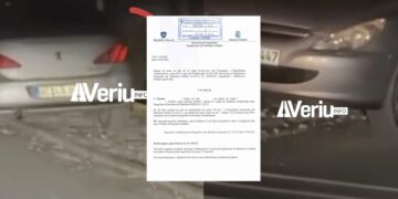 Pas raportimit të Veriu.info, gjobitet me 500 euro mërgimtari që kishte hudhur mbeturina në rrugë në Vushtrri