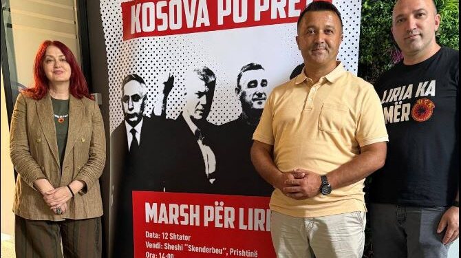 Veton Berisha bën thirrje që qytetarët e komunitetit egjiptian t’i bashkohen Marshit për Liri më 12 shtator