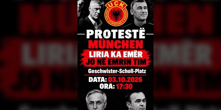Mërgata shqiptare në Bavari mobilizohet në mbështetje të protestës “Liria Ka Emër”