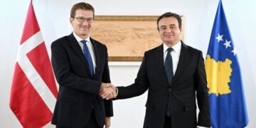 Kurti i kërkon Danimarkës mbështetje për avancimin e Kosovës drejt statusit kandidat në BE