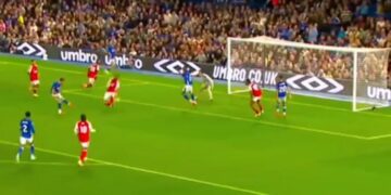 Goli që Anis Mehmeti ia shënoi Arsenalit