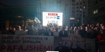 ‘Ora e Pritjes’ nis numërimin mbrapa edhe në Gjilan, ora e lirisë për çlirimtarët