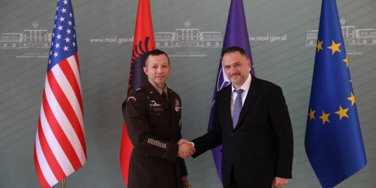 Nufi takon gjeneralin Jeffers: Shqipëria do të thellojë partneritetin me ShBA-në