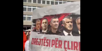 Mërgimtarët shqiptarë mblidhen në Zürich kundër vendimit të Hagës ndaj ish-krerëve të UÇK-së