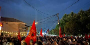 Mbahet protestë në mbështetje të ish-krerëve të UÇK-së në Shtime
