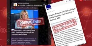 Zakharova shpërndan narrativen propagandistike për aktgjykimin ndaj ish-udhëheqësve të UÇK-së