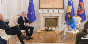 Shefi i ri i Zyrës së BE-së takon Haxhiun: Diskutuam për synimin strategjik të anëtarësimit të Kosovës shumëetnike në BE